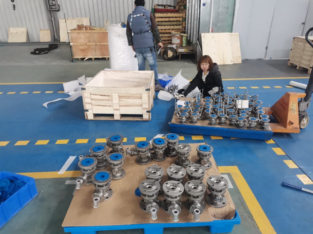 Flange ball valve (3)
