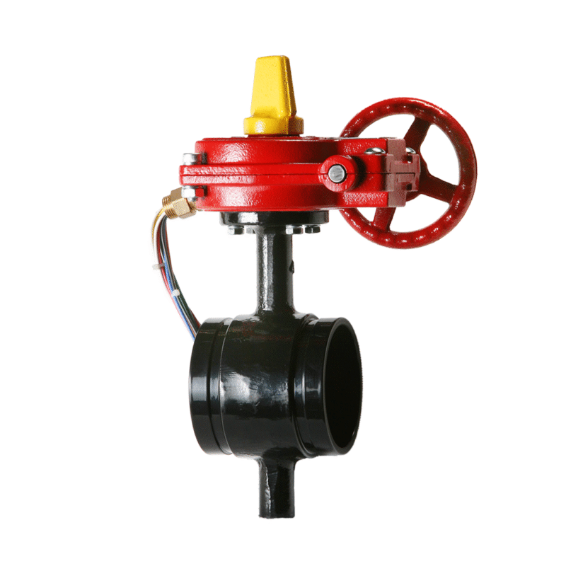 XD71X-10/16Q -  Grooved Butterfly Valve