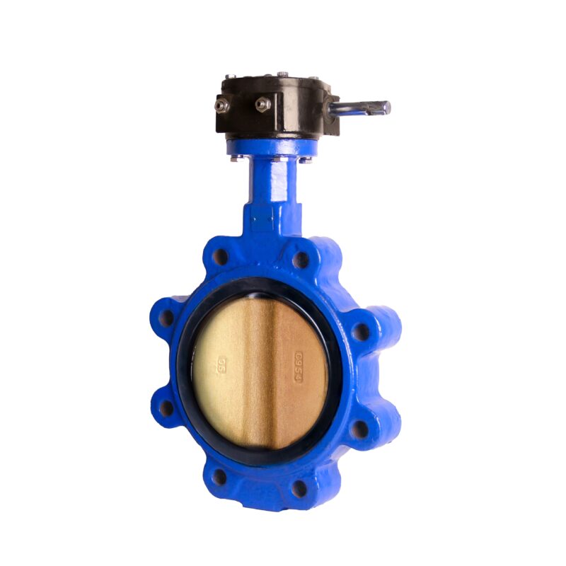LTD71X 10/16Q - Lug Butterfly Valve Operated Bronze Disc